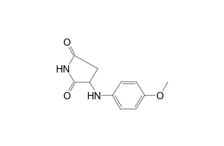 Pyrrolidine-2,5-dione, 3-(4-methoxyphenylamino)-