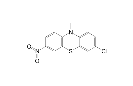 10H-Phenothiazine, 3-chloro-10-methyl-7-nitro-