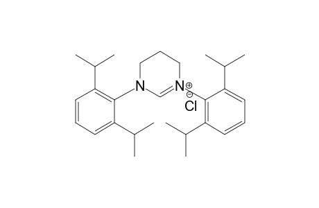 1,3-bis(2',6'-Diisopropylphenyl)-3,4,5,6-tetrahydropyrimidin-1-ium-Chloride