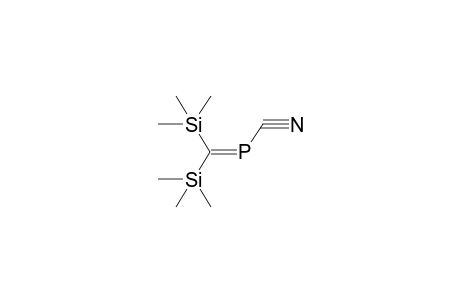 1,1-BIS(TRIMETHYLSILYL)-2-CYANO-2-PHOSPHAETHENE