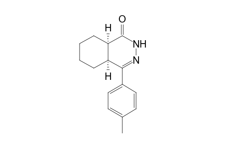 (4aS,8aR)-4-p-Tolyl-4a,5,6,7,8,8a-hexahydro-2H-phthalazin-1-one