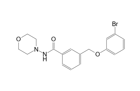 benzamide, 3-[(3-bromophenoxy)methyl]-N-(4-morpholinyl)-