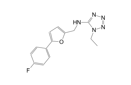 1H-tetrazol-5-amine, 1-ethyl-N-[[5-(4-fluorophenyl)-2-furanyl]methyl]-