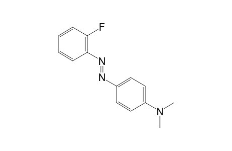 ANILINE, N,N-DIMETHYL-P-//O- FLUOROPHENYL/AZO/-,