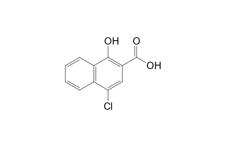 4-chloro-1-hydroxy-2-naphthoic acid