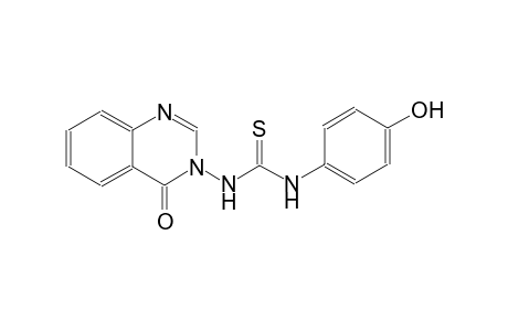 thiourea, N-(4-hydroxyphenyl)-N'-(4-oxo-3(4H)-quinazolinyl)-