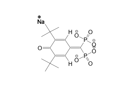 2,6-DI-TERT-BUTYL-7,7-BISPHOSPHONO-1,4-BENZOQUINONE-4-METHIDE,TETRASODIUM SALT