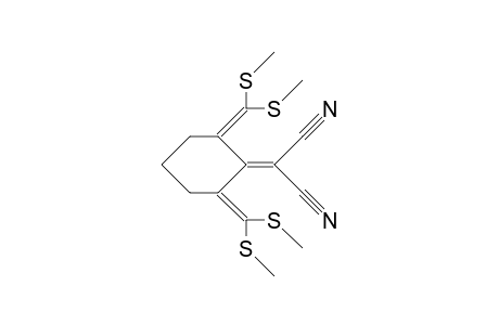 2-[2,6-bis[bis(methylthio)methylene]cyclohexylidene]malononitrile