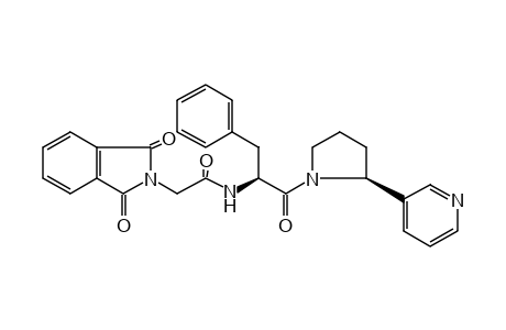 1'-DEMETHYL-1'-[3-PHENYL-N-(PHTHALIMIDOACETYL)ALANYL]NICOTINE