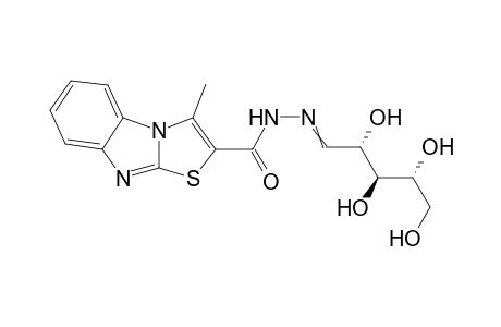 N'-D-Aldehydoribosyl-(3-methylthiazolo[3,2-a]benzimidazol-2-yl)carbohydrazide