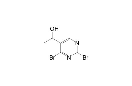 2,4-DIBROMO-5-(1-HYDROXYETHYL)-PYRIMIDINE