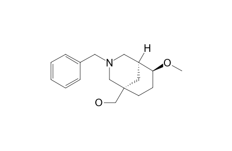 ((1S*,5S*,6S*)-3-Benzyl-6-methoxy-3-azabicyclo[3.3.1]nonan-1-yl)methanol