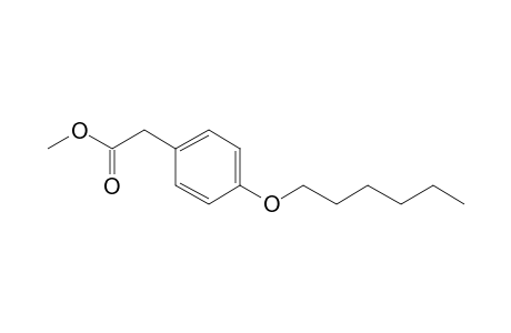 2-[4-(Hexyloxy)phenyl]acetic acid, methyl ester