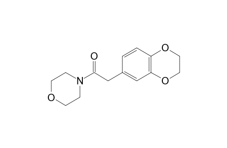 2-(2,3-Dihydrobenzo[b][1,4]dioxin-6-yl)-1-morpholinoethanone