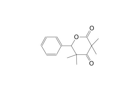3,3,5,5-Tetramethyl-6-phenyldihydro-2H-pyran-2,4(3H)-dione