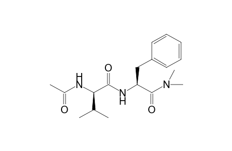 N(2)-[(R)-N(2)-Acetylvalyl-L-phenylalanine-dimethylamide