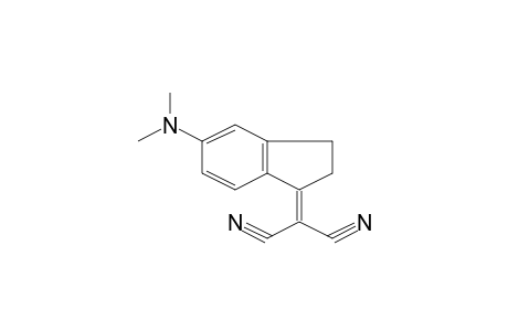 2-[5-(Dimethylamino)-2,3-dihydro-1H-inden-1-ylidene]malononitrile