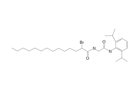 N-(2-Bromotetradecanoyl)-N'-(2,6-diisopropylphenyl)glycinamide