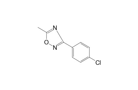 OXADIAZOLE, 1,2,4-, 3-/P-CHLOROPHENYL/-5-METHYL-,