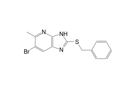 benzyl 6-bromo-5-methyl-3H-imidazo[4,5-b]pyridin-2-yl sulfide