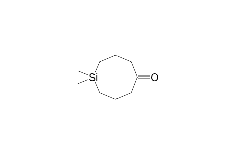 1,1-DIMETHYL-1-SILACYCLOOCTAN-5-ONE