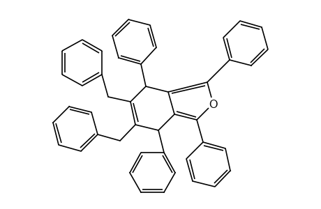 5,6-dibenzyl-4,7-dihydro-1,3,4,7-tetraphenylisobenzofuran