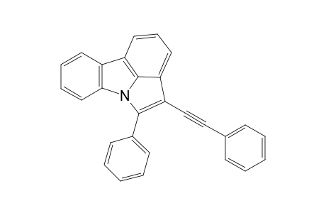 5-phenyl-4-(phenylethynyl)pyrrolo[3,2,1-jk]carbazole