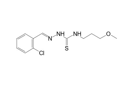 1-(o-chlorobenzylidene)-4-(3-methoxypropyl)-3-thiosemicarbazide