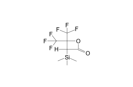 3-TRIMETHYLSILYL-4,4-BIS(TRIFLUOROMETHYL)-2-OXETANONE