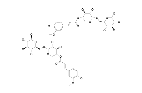 O-[4-O-TRANS-FERULOYL-ALPHA-D-XYLOPYRANOSYL-(1->6)-D-GLUCOPYRANOSIDE]