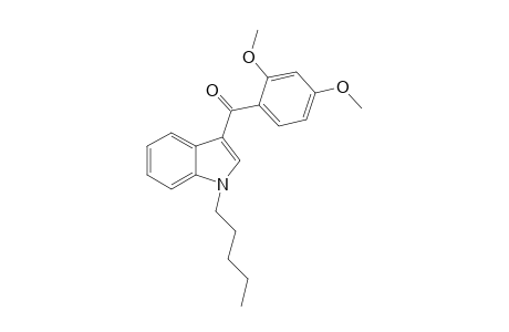 (2,4-dimethoxyphenyl)(1-pentyl-1H-indol-3-yl)methanone