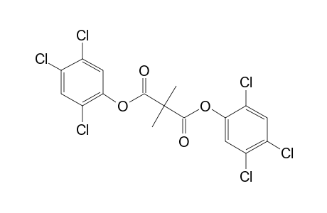 Dimethylmalonic acid, di(2,4,5-trichlorophenyl) ester