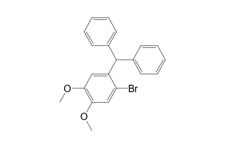 Benzene, 1-bromo-2-(diphenylmethyl)-4,5-dimethoxy-