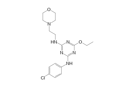 1,3,5-triazine-2,4-diamine, N~2~-(4-chlorophenyl)-6-ethoxy-N~4~-[2-(4-morpholinyl)ethyl]-