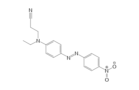 3-{N-ethyl-p-[(p-nitrophenyl)azo]anilino}propionitrile