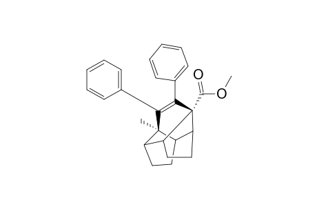 9-Methoxycarbonyl-12-methyl-10,11-diphenyltetracyclo[6.4.0.0(4,12).0(5,9)]dodec-10-ene