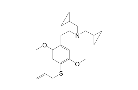 2C-T-16 N,N-bis(cyclopropylmethyl)
