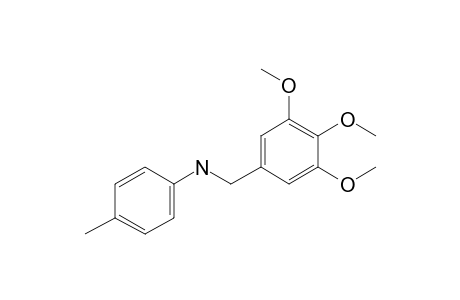 4-Methyl-N-(3,4,5-trimethoxybenzyl)aniline