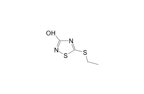 3-hydroxy-5-ethylthio-1,2,4-thiadiazole
