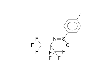 N-(PERFLUOROISOPROPYL)(4-METHYLPHENYL)IMINOSULPHINYLCHLORIDE