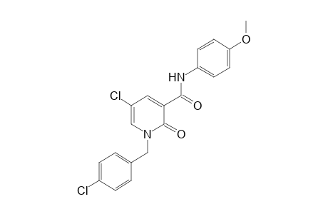 5-CHLORO-1-(p-CHLOROBENZYL)-1,2-DIHYDRO-2-OXO-p-NICOTINANISIDIDE