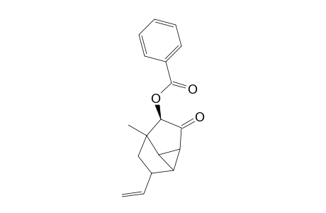 1-Methyl-3-ethenyl-8.beta.-benzoyloxytricyclo[3.3.0.0(4,6)]octane-7-one
