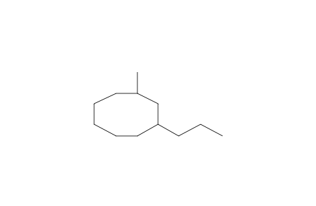 Cyclooctane, 1-methyl-3-propyl-