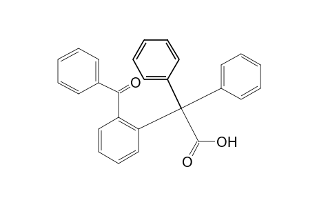(o-benzoylphenyl)diphenylacetic acid