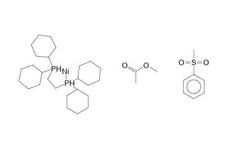 NICKEL, [ETHYLENBIS(DICYCLOHEXYLPHOSPHIN)][trans-beta-PHENYLSULFONYLMETHYLACRYLAT]