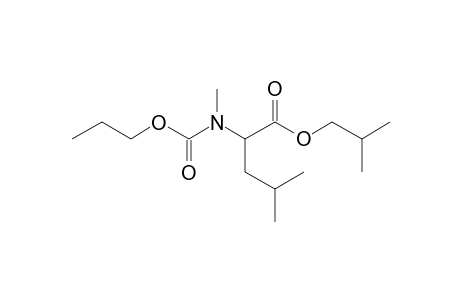 L-Leucine, N-methyl-N-propoxycarbonyl-, isobutyl ester