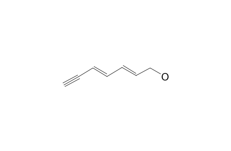 2,4-Heptadien-6-yn-1-ol, (E,E)-