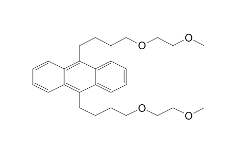 Anthracene, 9,10-bis[4-(2-methoxyethoxy)butyl]-