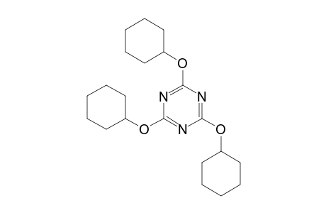 2,4,6-Tris(cyclohexyloxy)-1,3,5-triazine