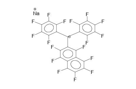 SODIUM 2-PERFLUORONAPHTHALENYLBIS(PENTAFLUOROPHENYL)METHANATE